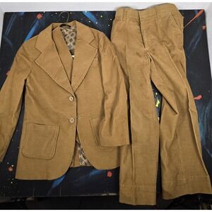 VTG JCPenney‎ Childrens 3 Piece Courdoroy Suit SZ 12